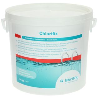 Bayrol Chlorifix chloor granulaat voor een shock behandeing van zwembadwater (5kg)