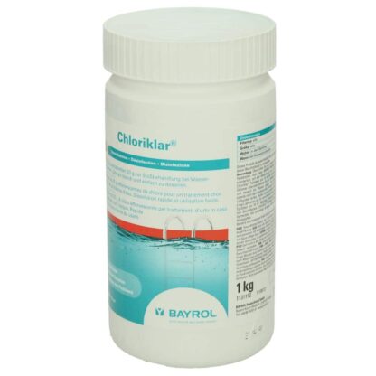 Bayrol Chloriklar chloortabletten voor zwembad en spa water (1 kg)