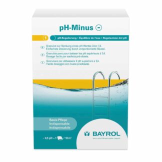 Bayrol pH-Minus zakjes voor verlaging pH in zwembad water (4 * 500g)