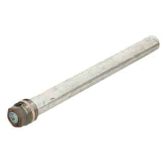 Wolf magnesium anode met 1 duims aansluiting, dikte van 26 mm en 320 mm lengte