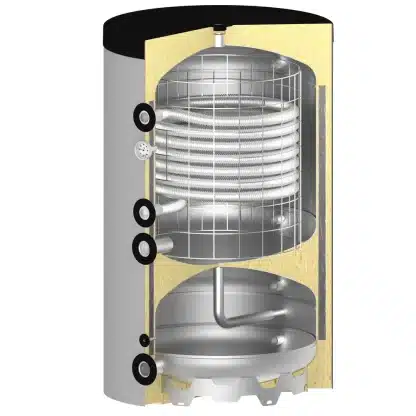 Reverse+ warmtepomp combiboiler met hygiënespiraal (OEG, A+, 300 liter)