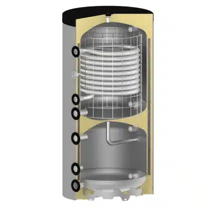 Reverse+ hygiene combinatieboiler 400 liter voor warmtepompen (OEG, A+)