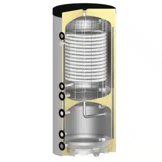 Reverse+ verswaterboiler voor warmtepompen (A+, 500 liter)